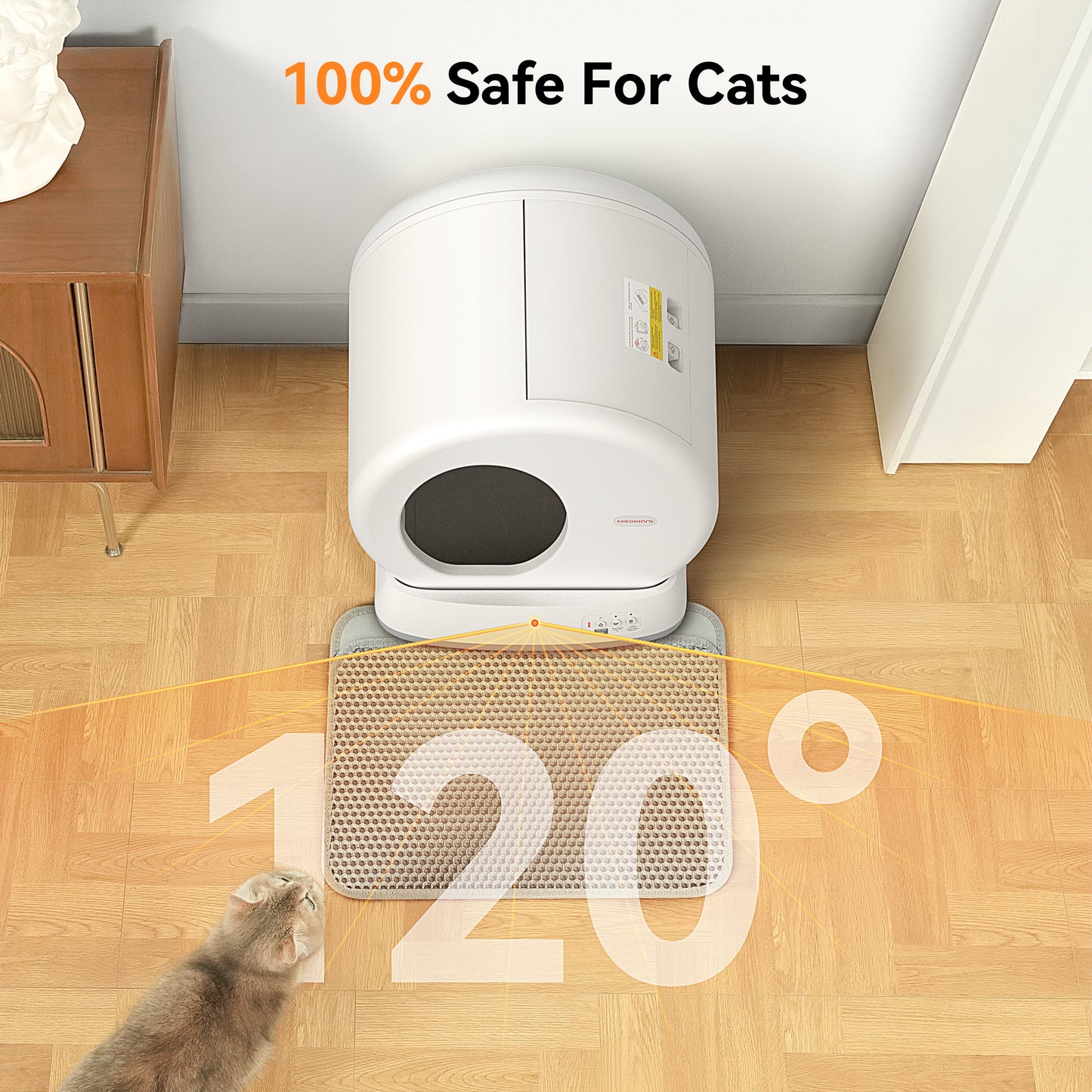 Meowant Self-Cleaning Cat Litter Box - MW-SC01