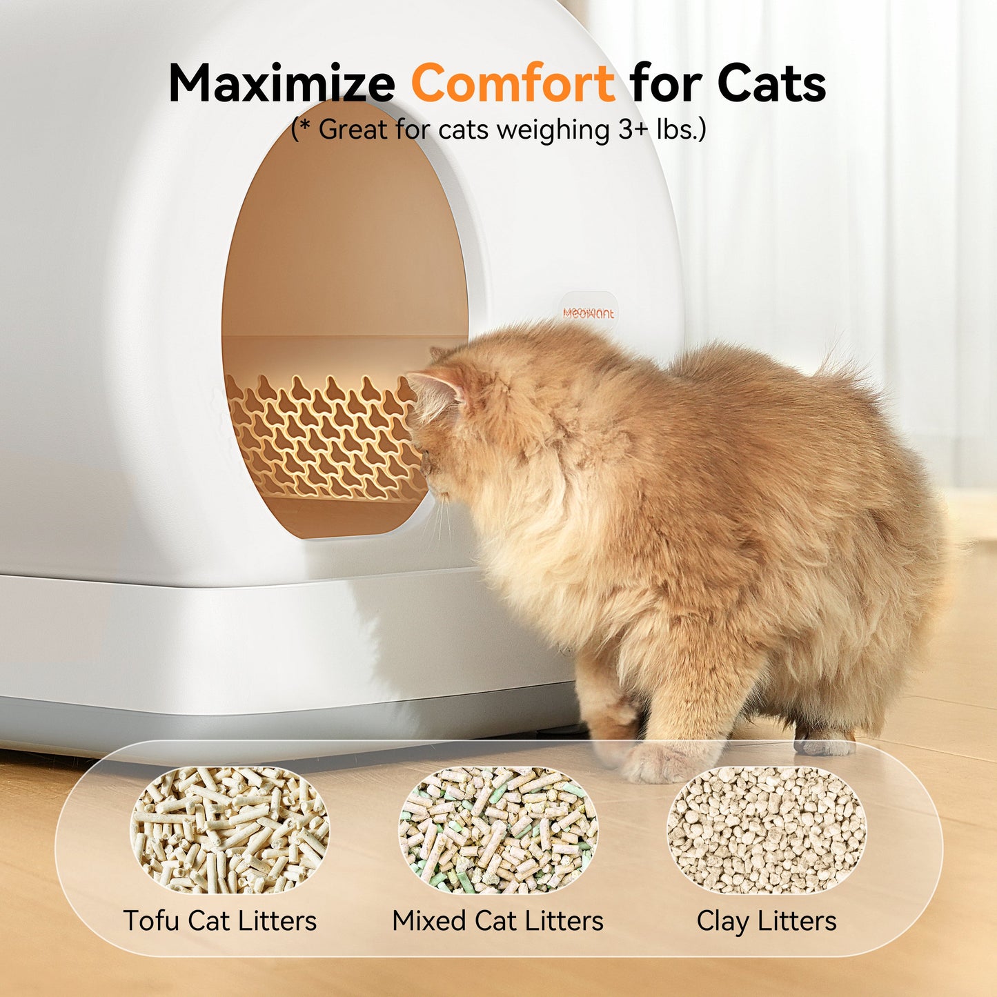 Meowant Self-Cleaning Cat Litter Box - MW-SC01